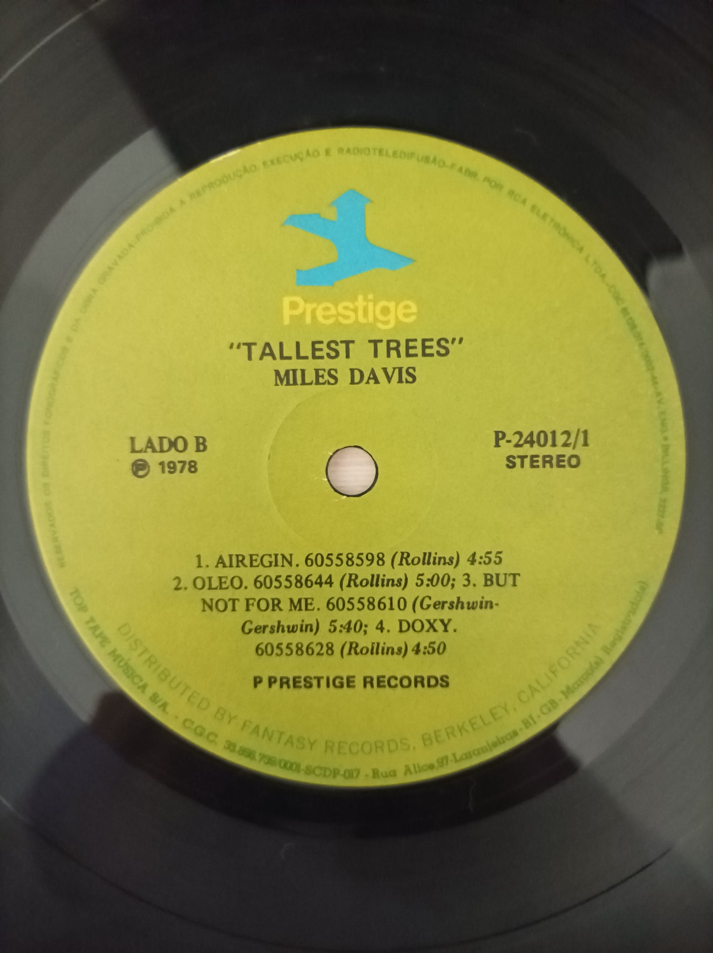 Lp Vinil Miles Davis Tallest Trees Duplo