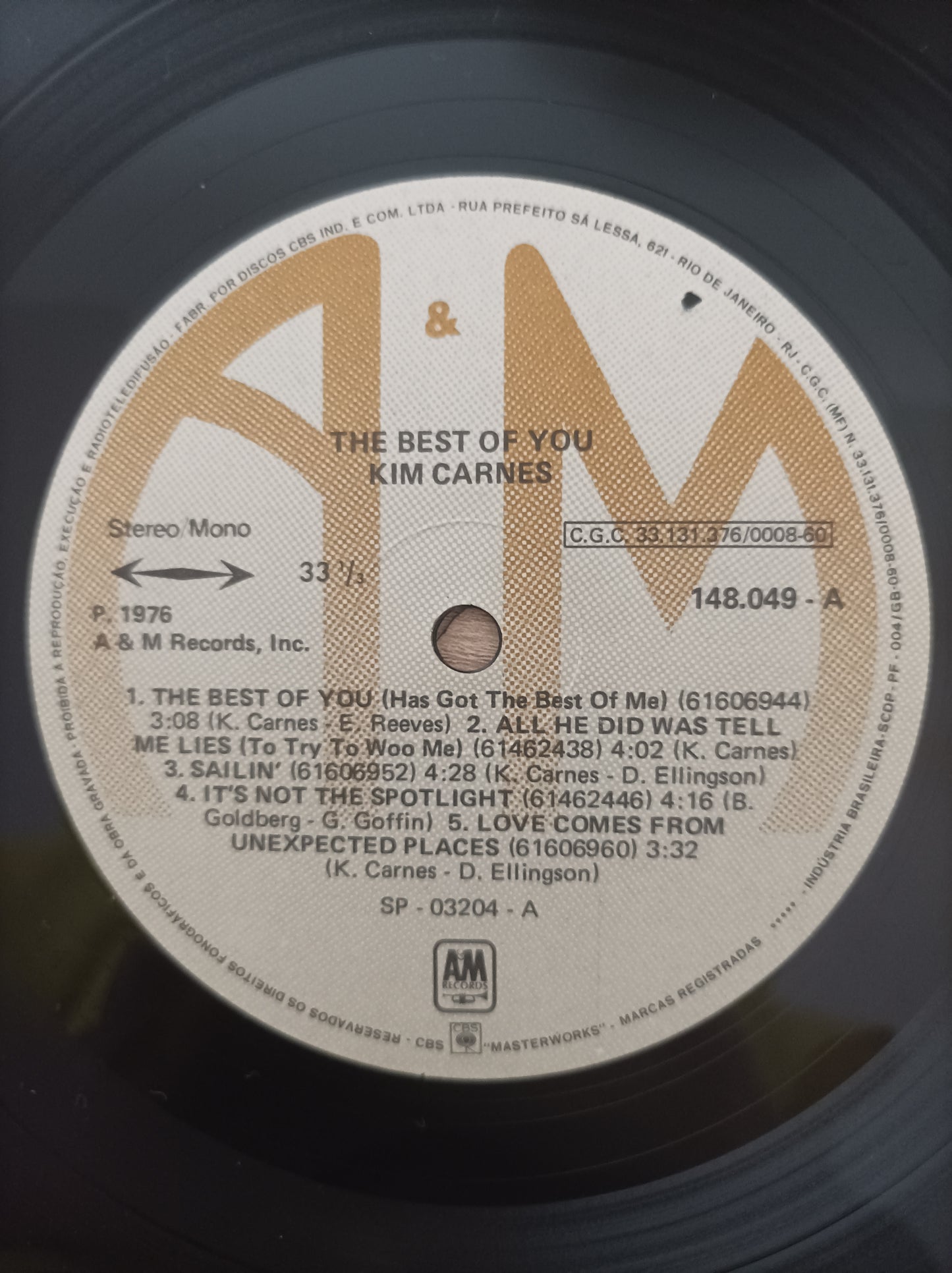 Lp Vinil Kim Carnes The Best of You