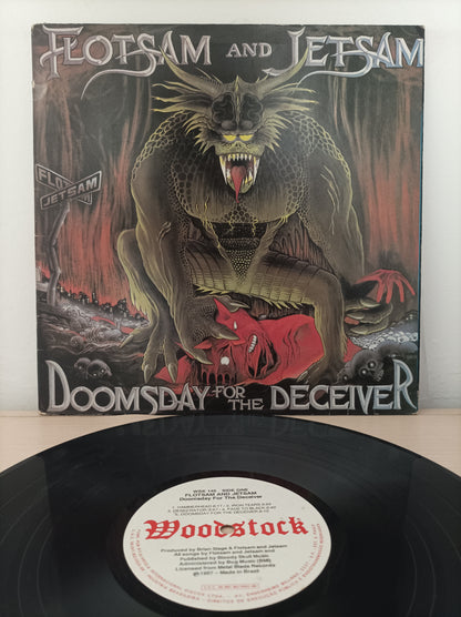 Lp Vinil Flotsam and Jetsam Doomsday for the Deceiver