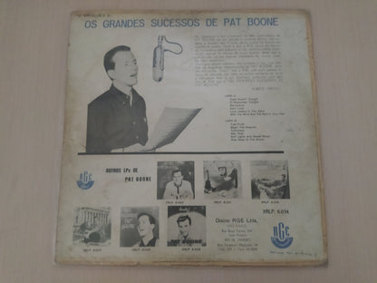 Lp Vinil Pat Boone Os Grandes Sucessos De