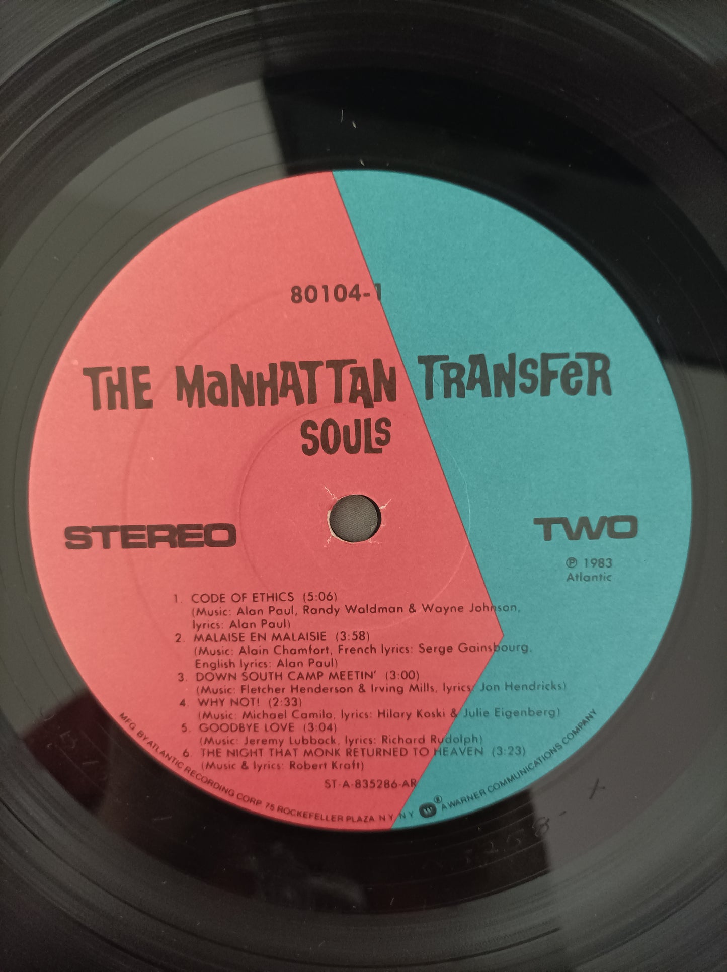 Lp Vinil The Manhattan Transfer Bodies and souls Importado