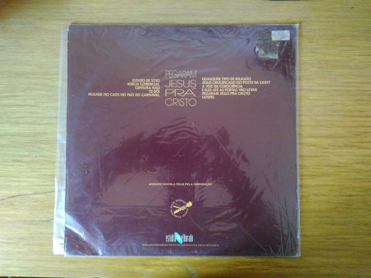 Lp Vinil Não Religião Pegaram Jesus Pra Cristo