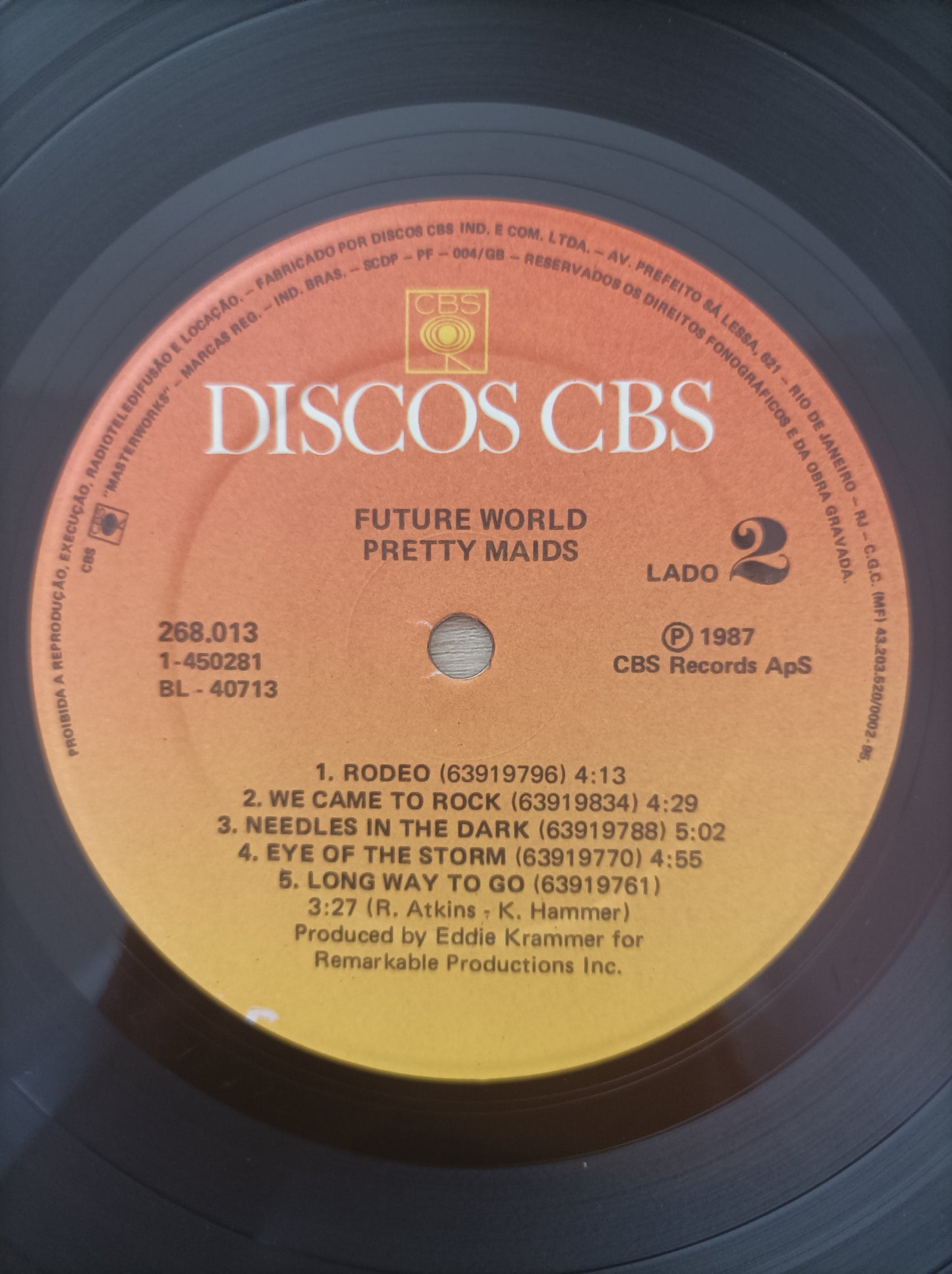Lp Vinil Pretty Maids Future World