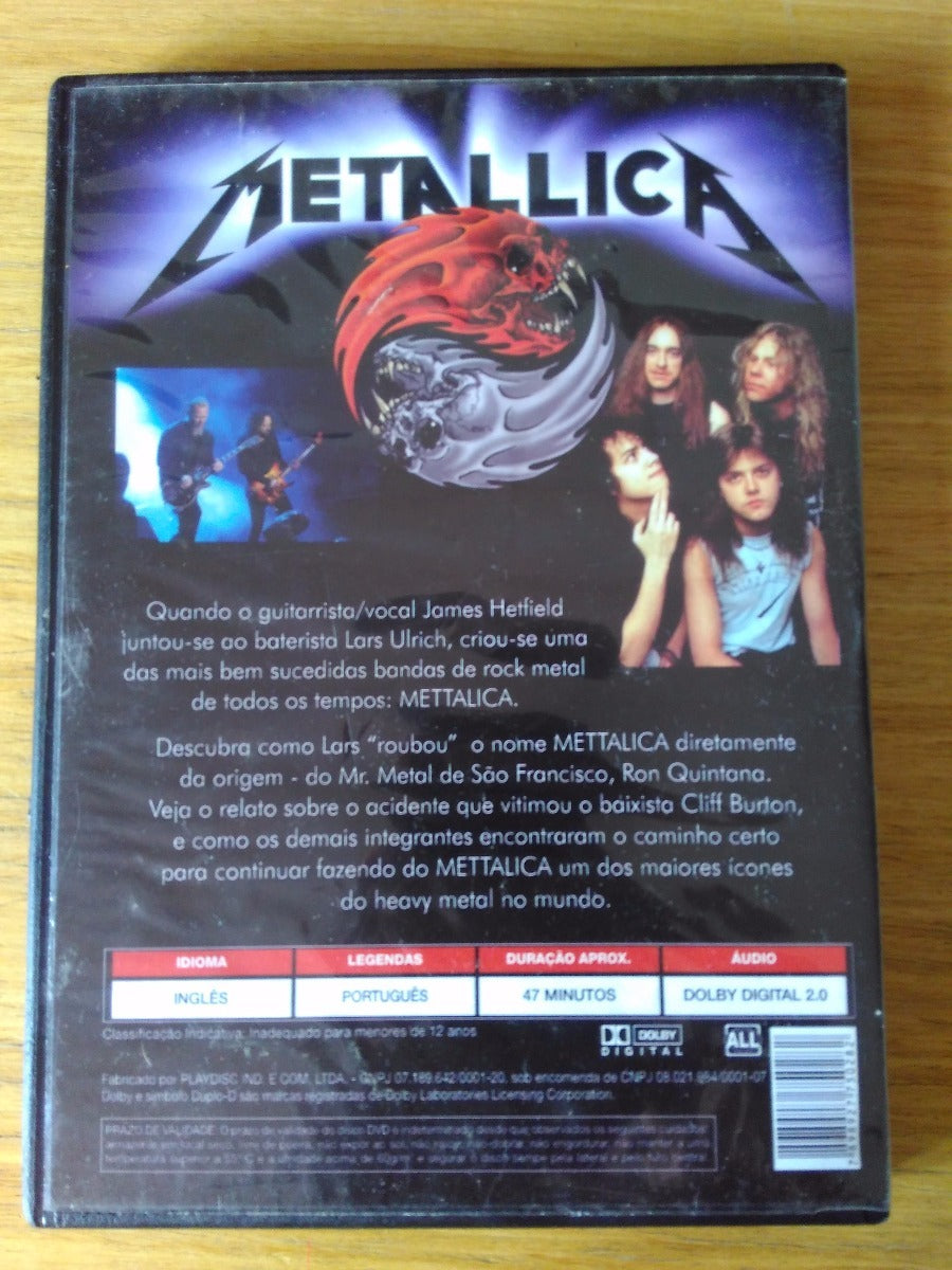 DVD - Metallica Documentário