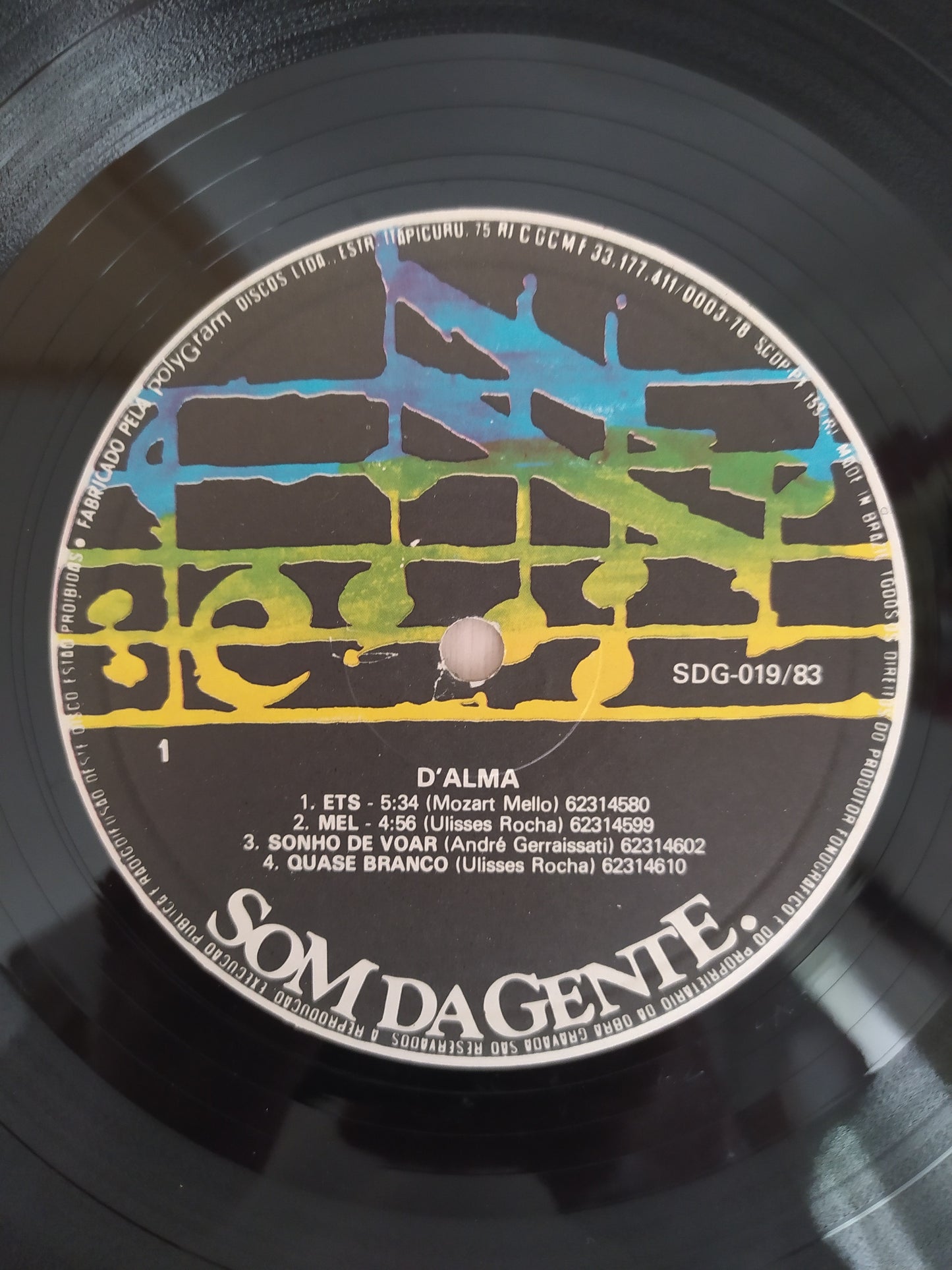 Lp Vinil D'alma Ets