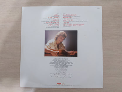 Lp Vinil Carlinhos Vergueiro 1986 Com Encarte