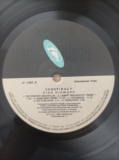 Lp Vinil King Diamond Conspiracy Com encarte
