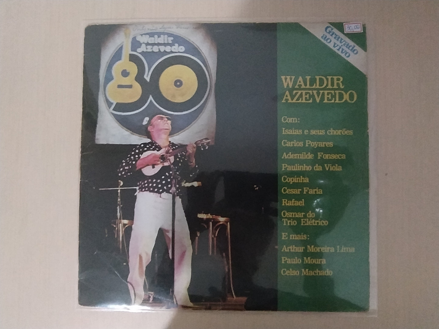 Lp Vinil Waldir Azevedo Gravado Ao Vivo