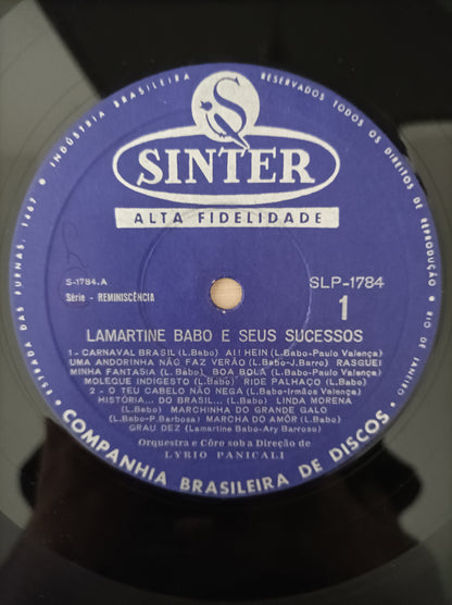 Lp Vinil Lamartine Babo e seus sucessos