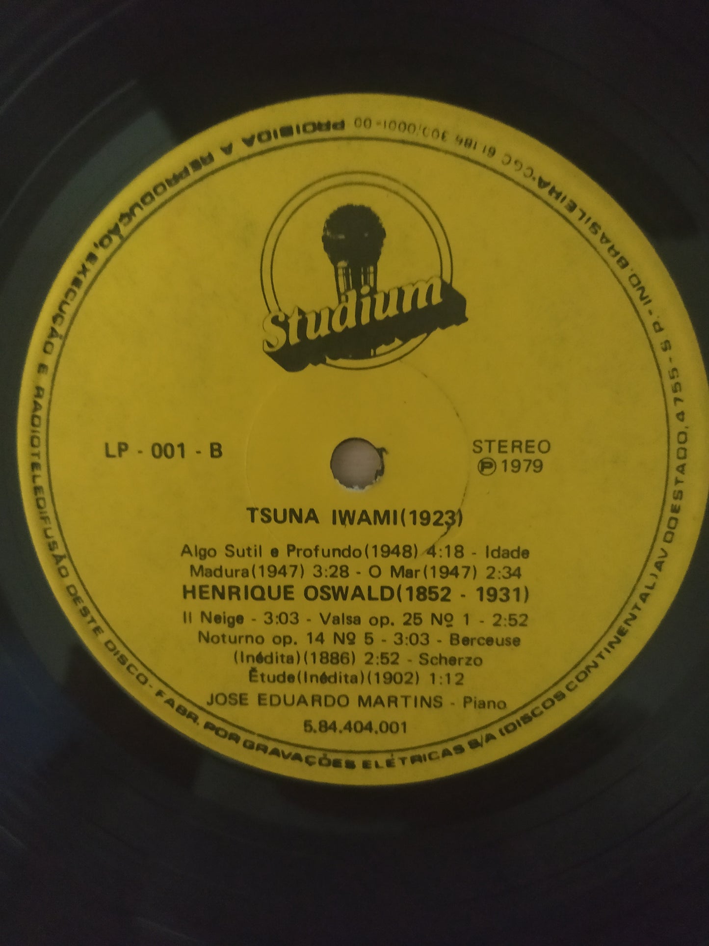 Lp Vinil José Eduardo Martins Debussy Iwami Oswald