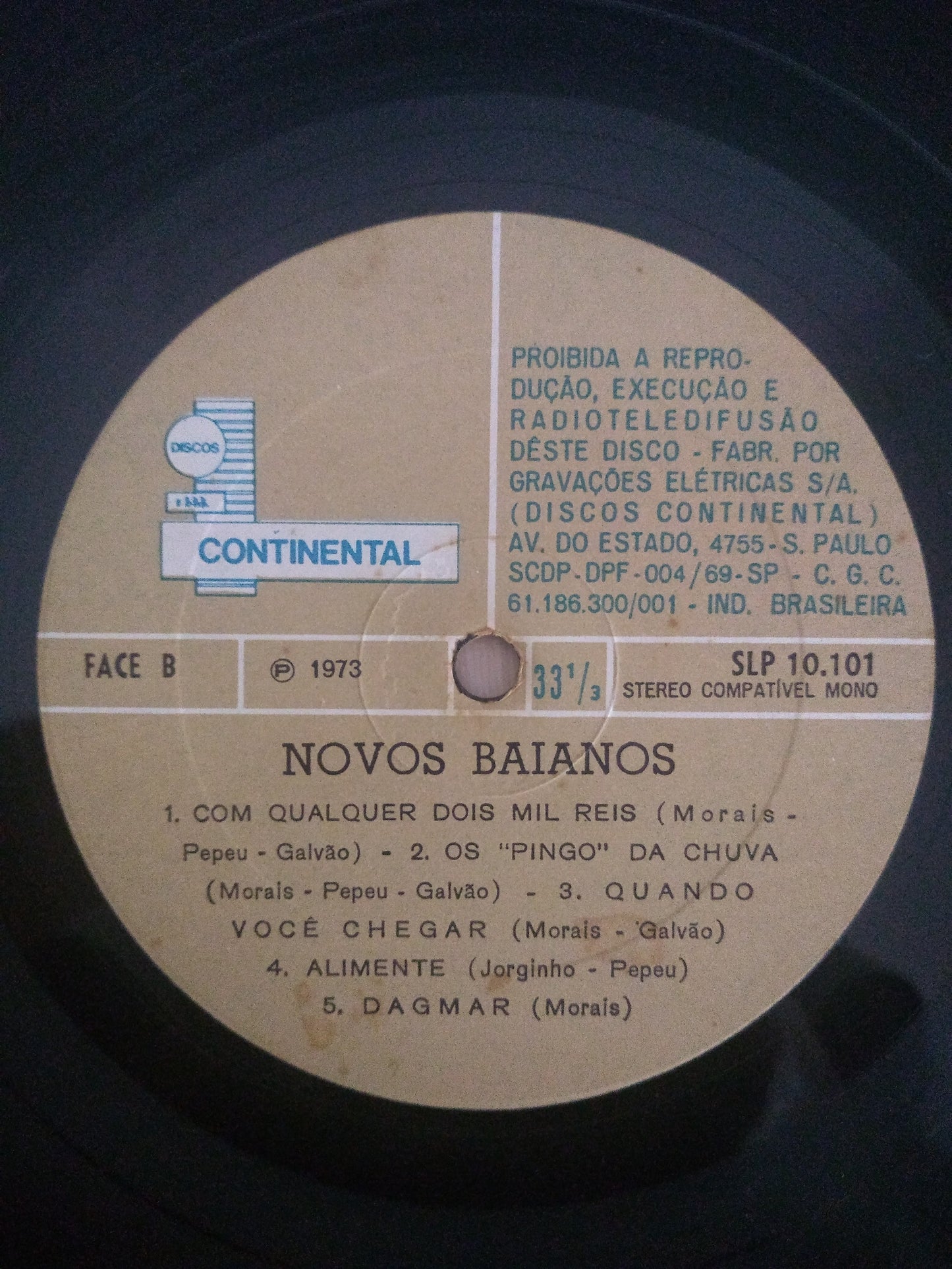 Lp Vinil Novos Baianos FC Capa Dupla Livreto