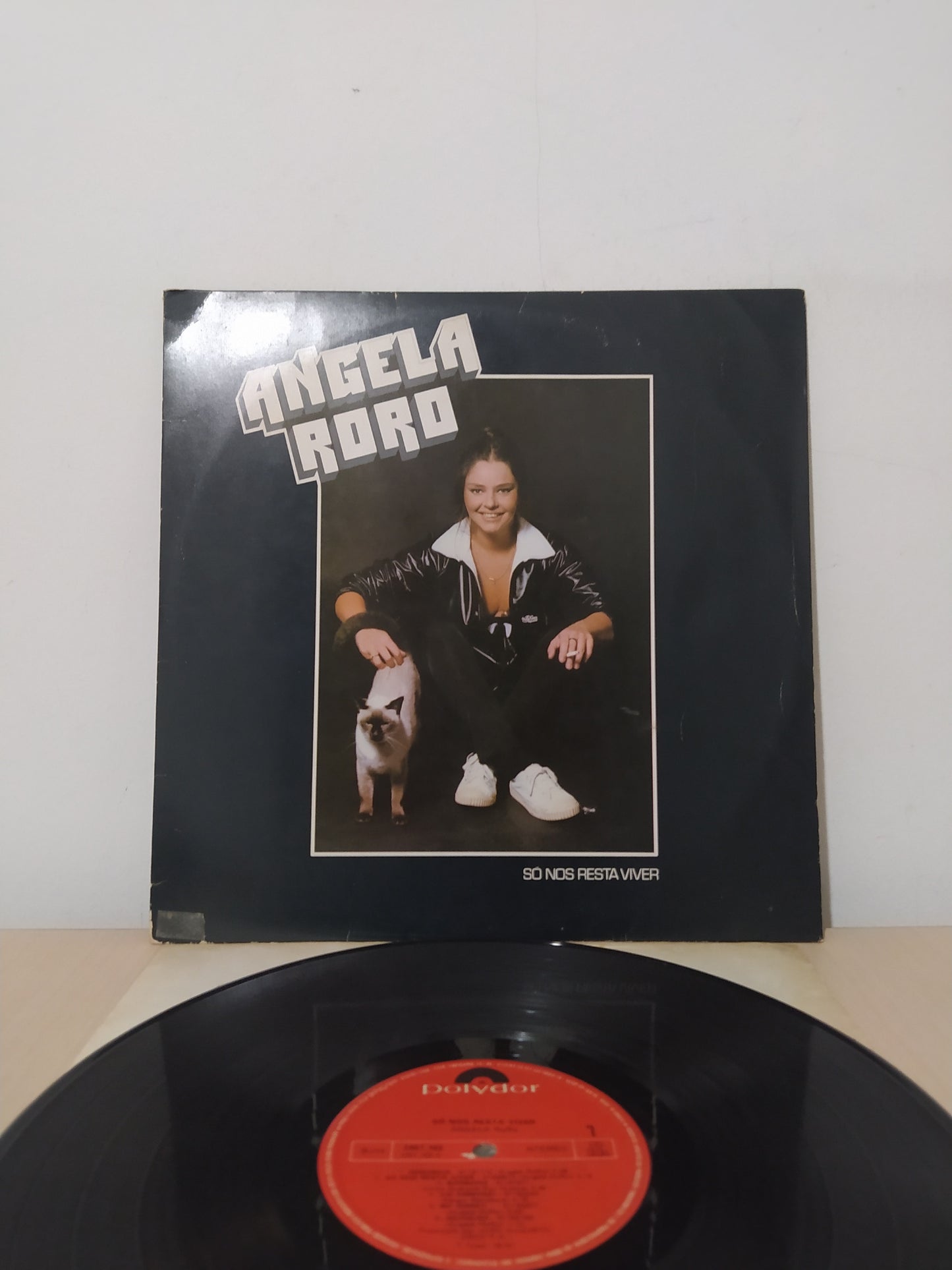 Lp Vinil Angela Roro Só Nos Resta Viver Com Encarte