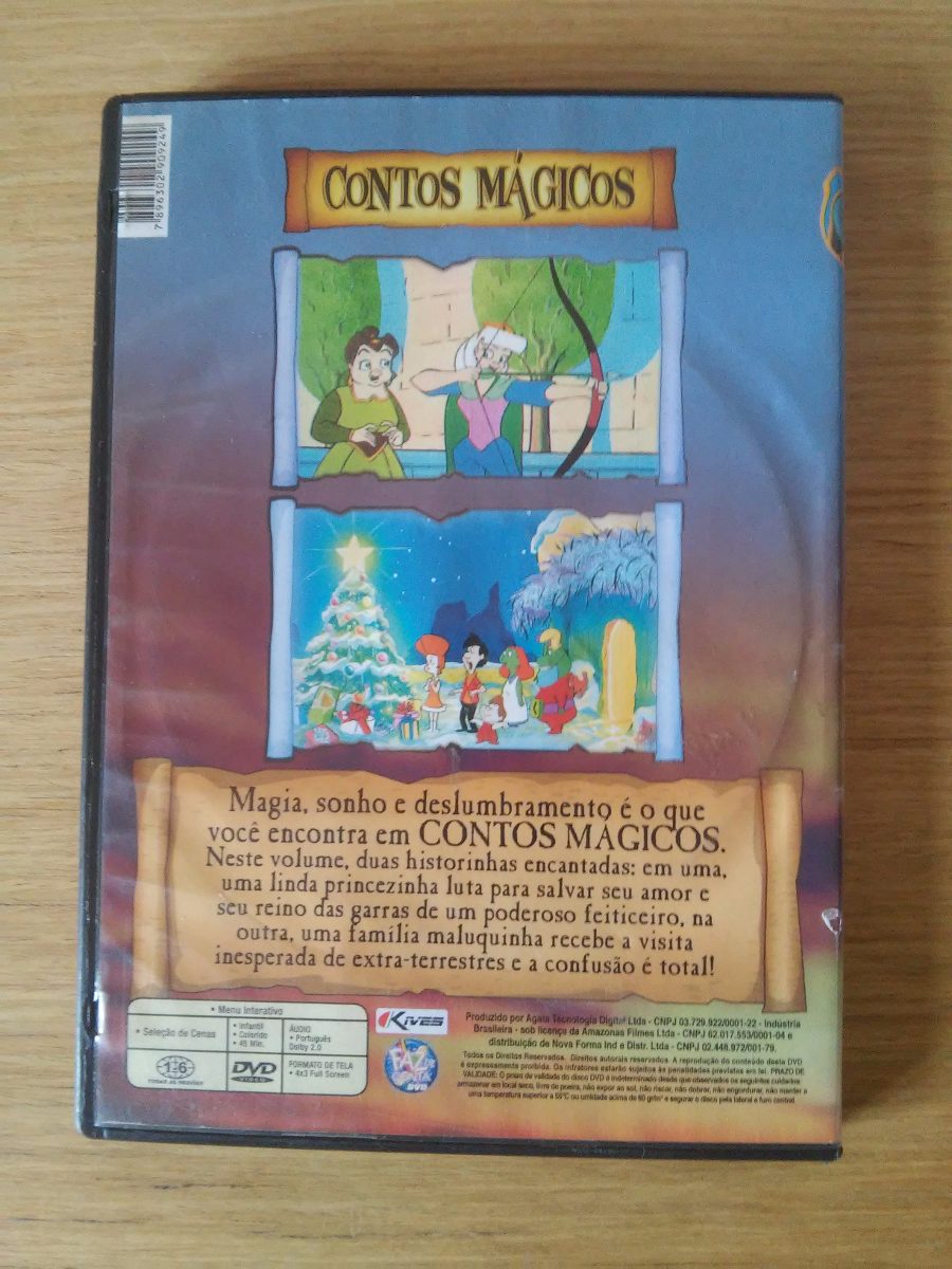 DVD - Contos Mágicos