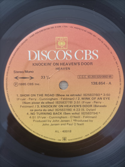 Lp Vinil Heaven Knockin' On Heaven's Door Com encarte
