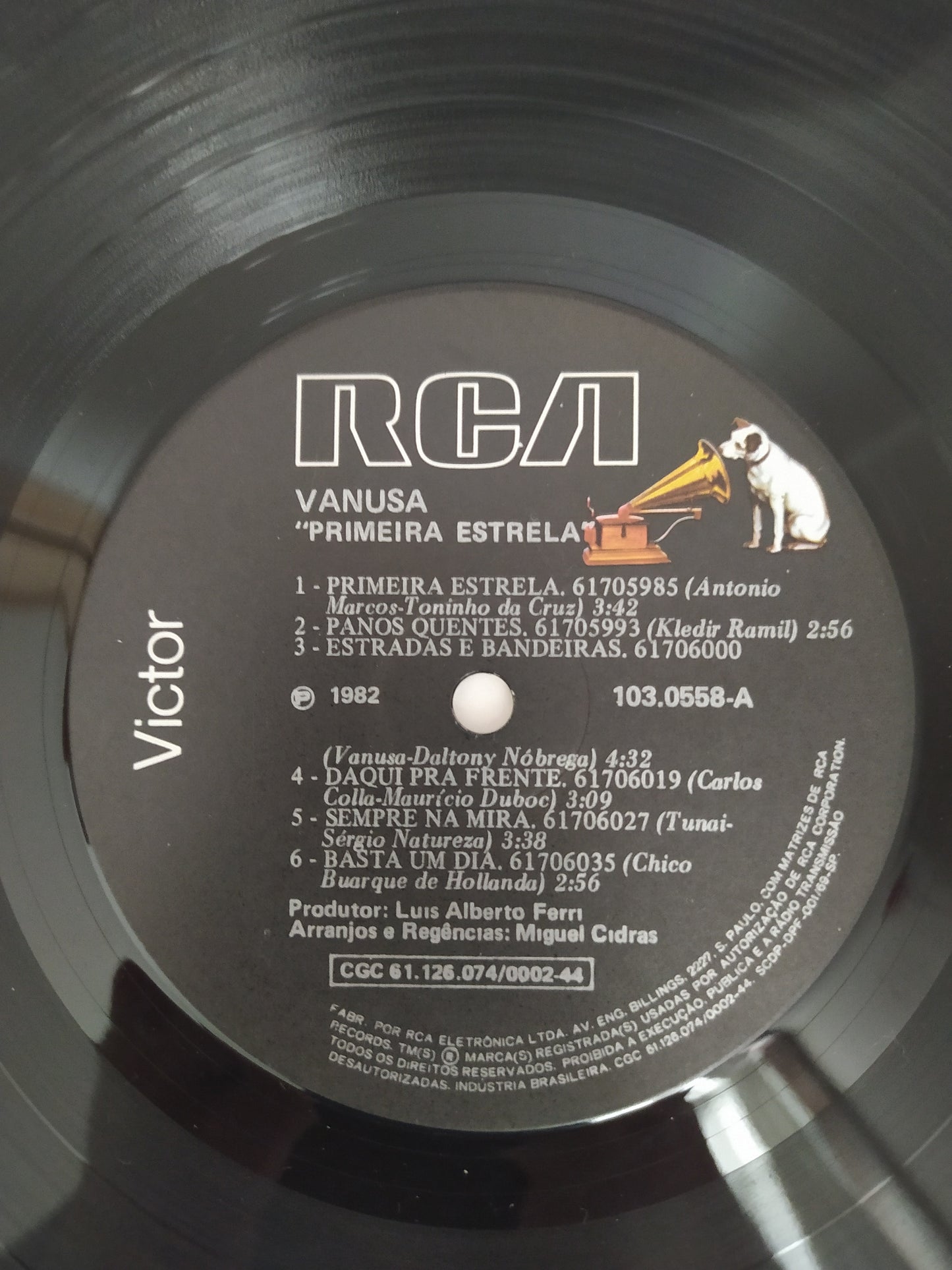 Lp Vinil Vanusa Primeira Estrela Com Encarte