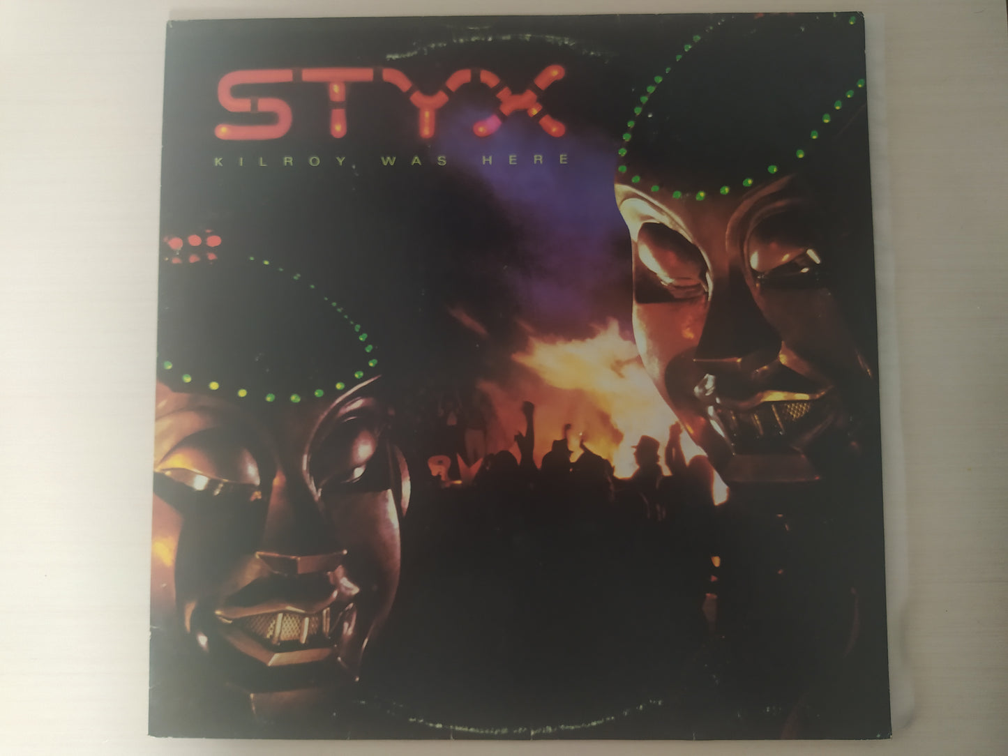Lp Vinil Styx Kilroy Was Here Com Encarte