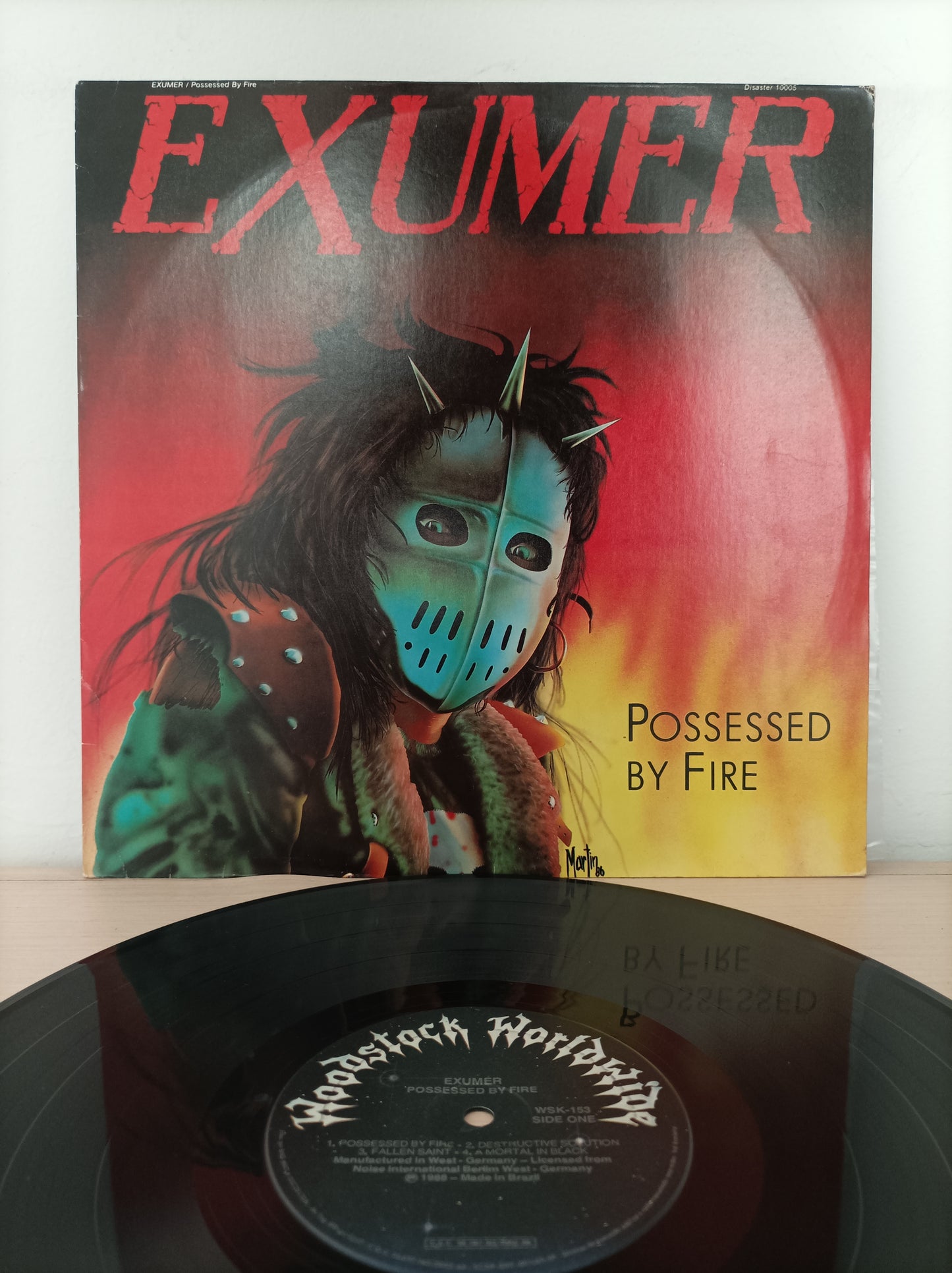 Lp Vinil Exumer Possessed by fire
