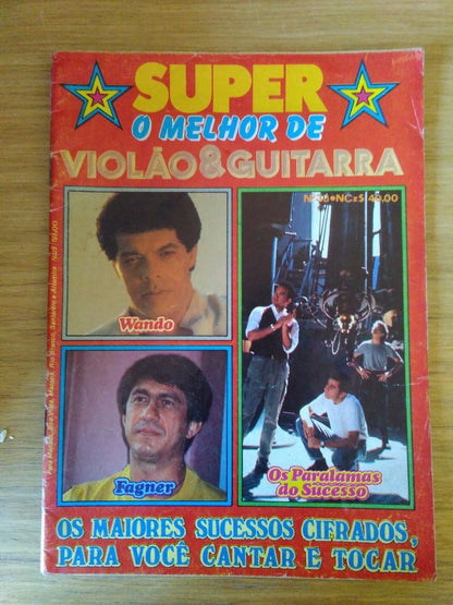 Revista Super O Melhor De Violão Guitarra Nº 33