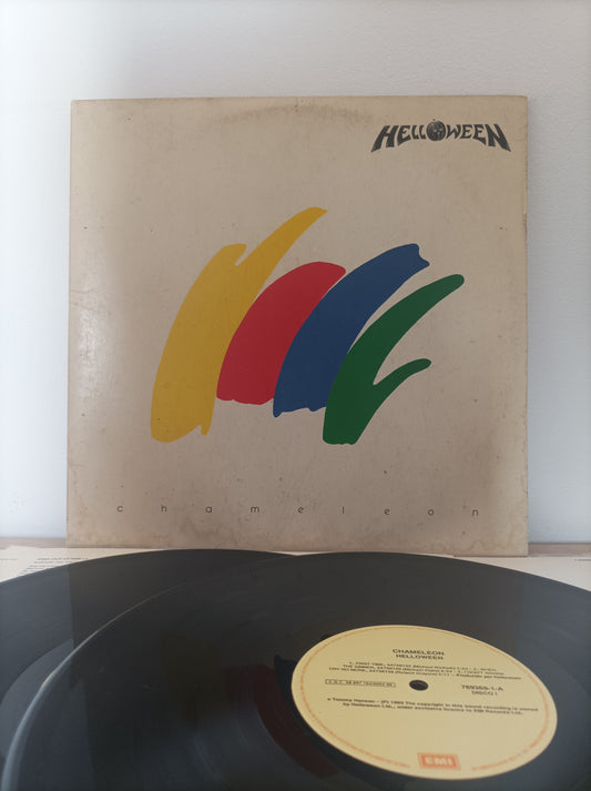Lp Vinil Helloween Chameleon Duplo Com encartes