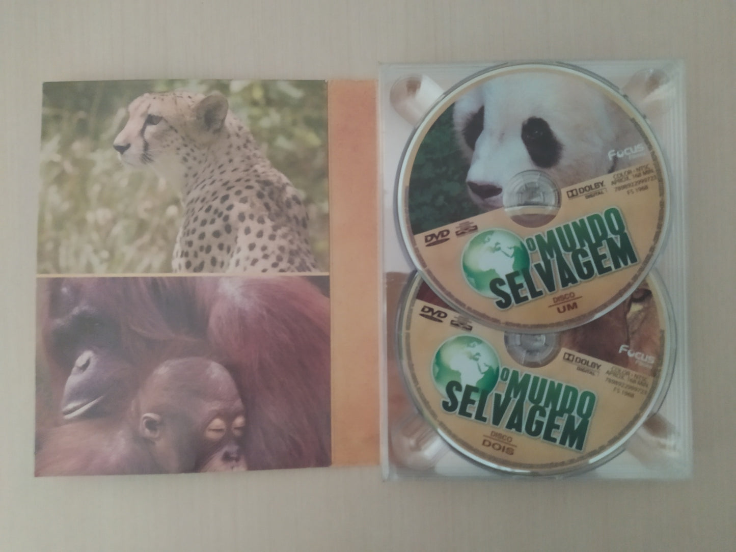 Dvd O Mundo Selvagem 10 Discos