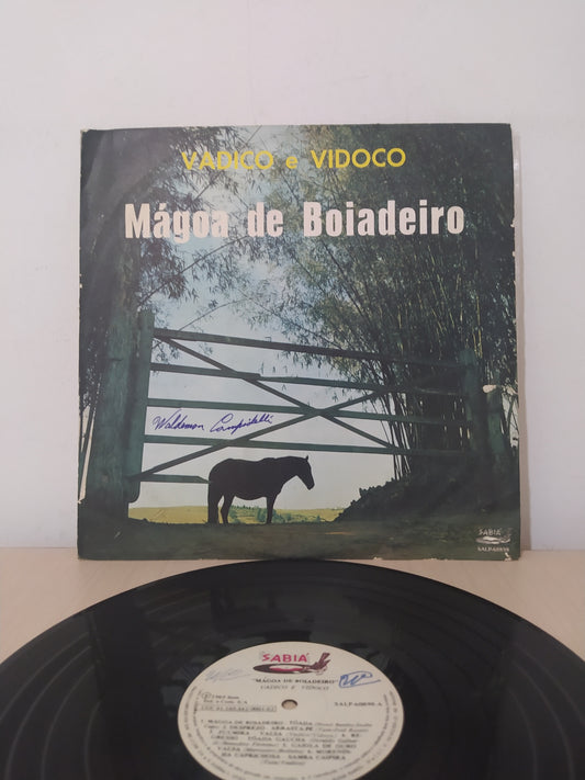 Lp Vinil Vadico E Vidoco Mágoa De Boiadeiro