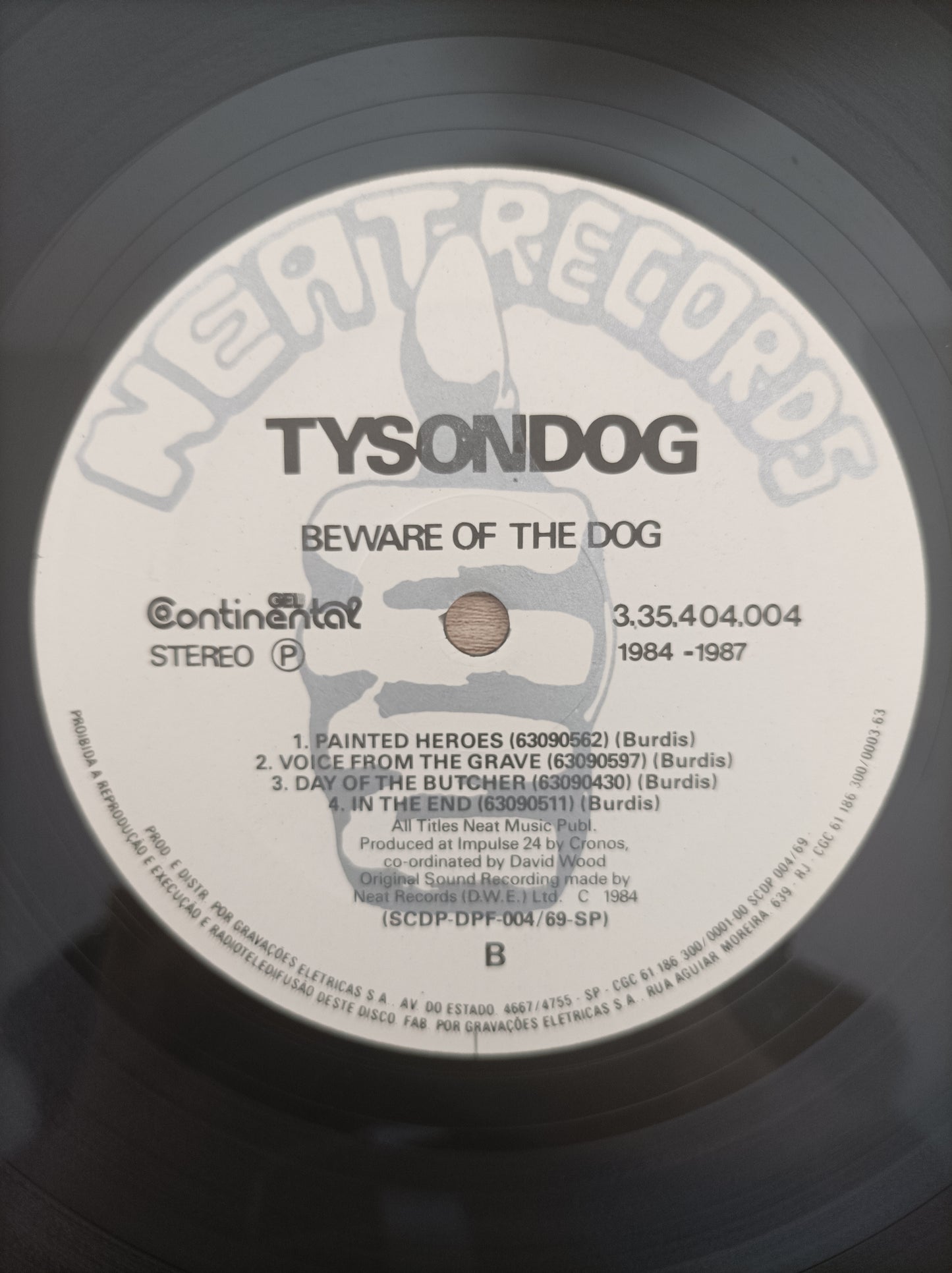 Lp Vinil Tysondog Beware Of The Dog