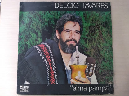 Lp Vinil Delcio Tavares Alma Pampa
