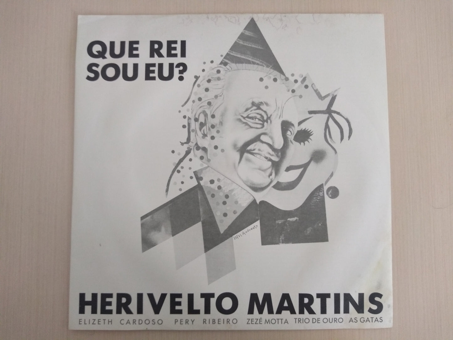 Lp Vinil Herivelto Martins Que Rei Sou Eu? Com Encarte