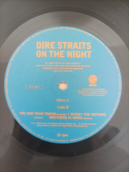 Lp Vinil Dire Straits On the night Duplo