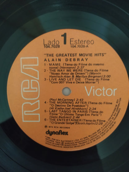Lp Vinil Alain Debray The Greatest Movie Hits