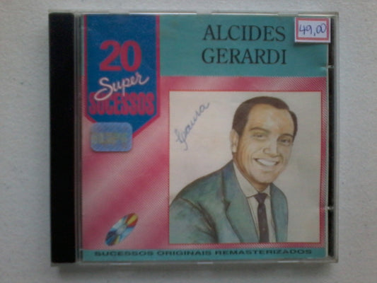 Cd Alcides Gerardi 20 Super Sucessos
