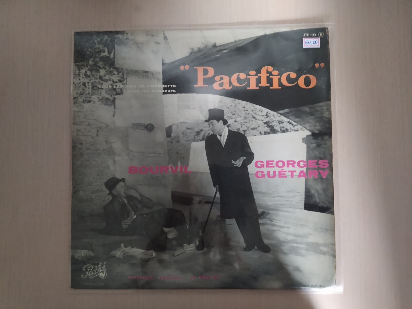 Lp Vinil Bourvil Georges Guétary Pacifico