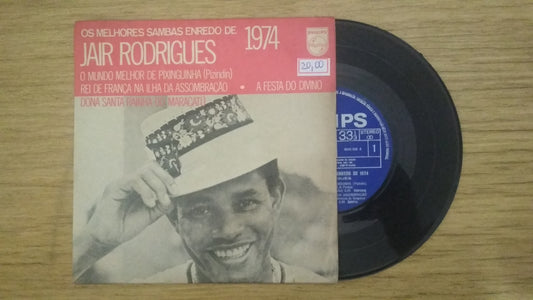 Lp Vinil Compacto Jair Rodrigues Melhores Sambas Enredo de