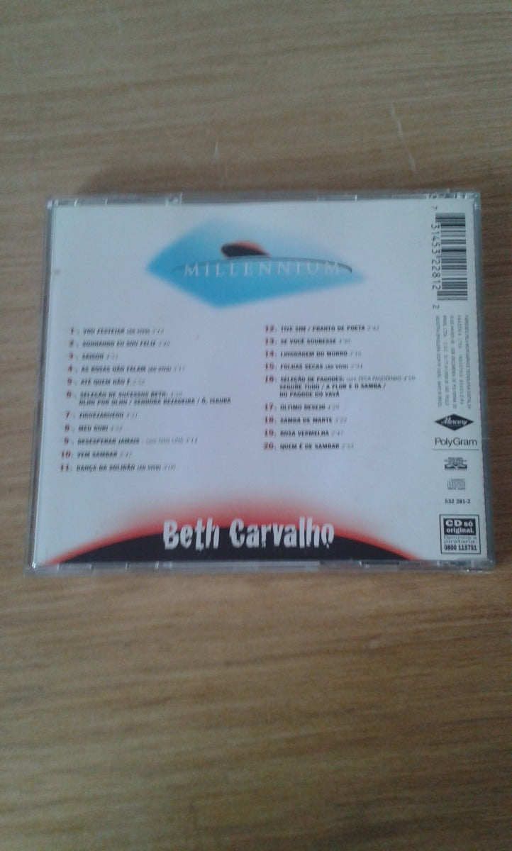 Cd Beth Carvalho Millennium
