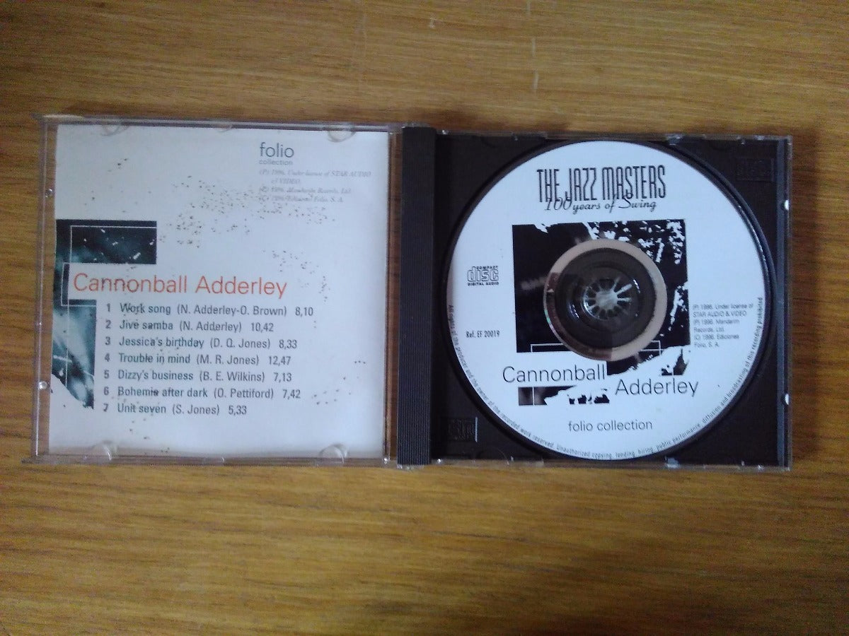 Cd Cannonball Adderley The Jazz Masters