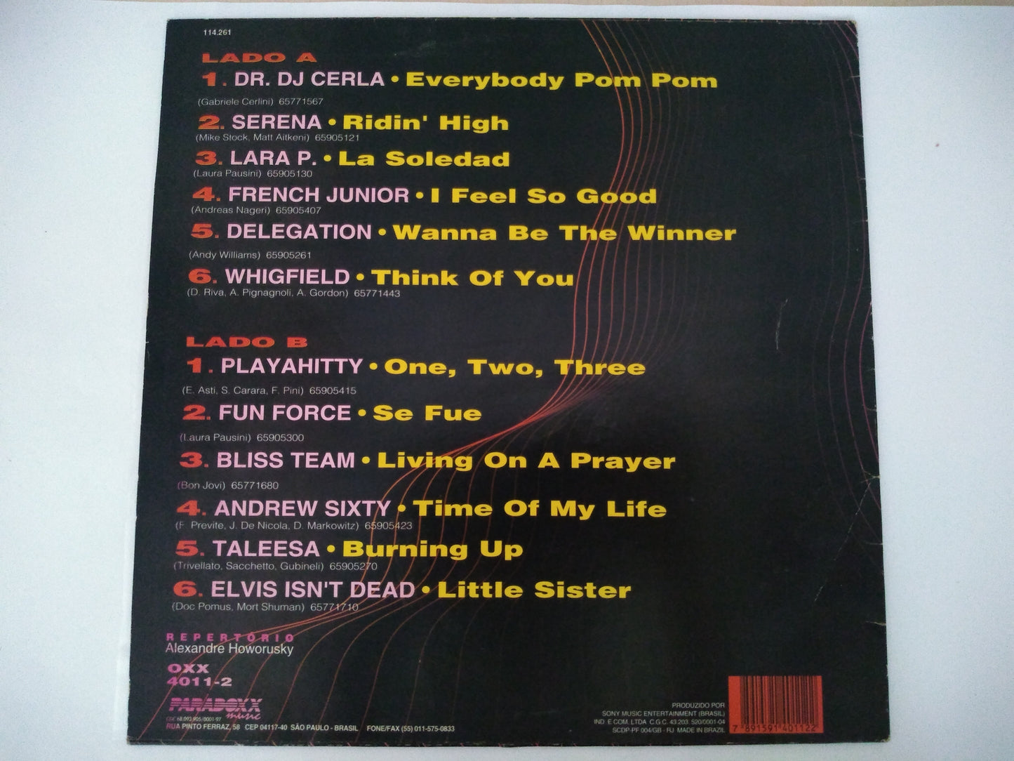 Lp Vinil Jovem Pan As 7 Melhores Volume 3