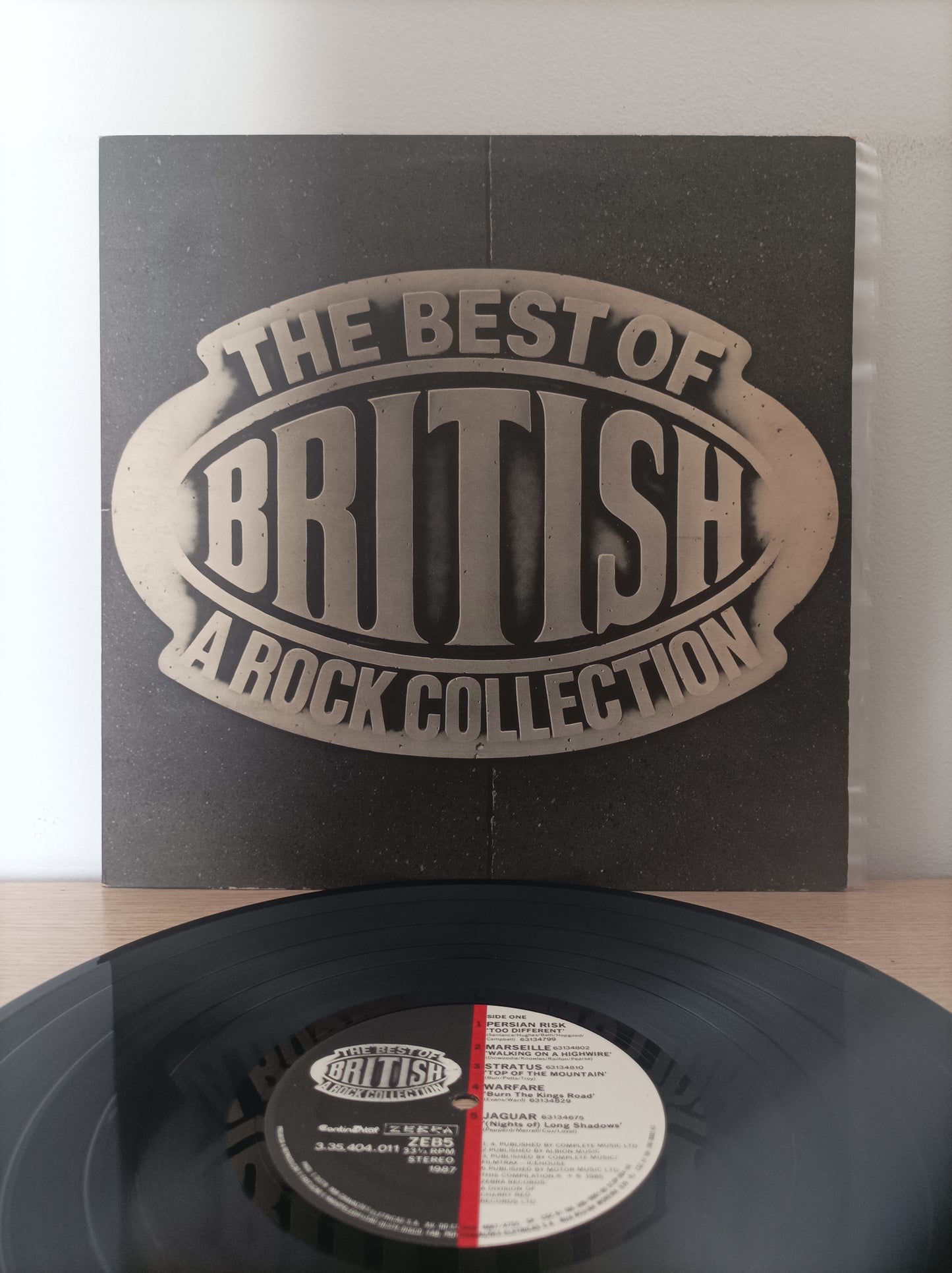 Lp Vinil The Best Of British A Rock Collection