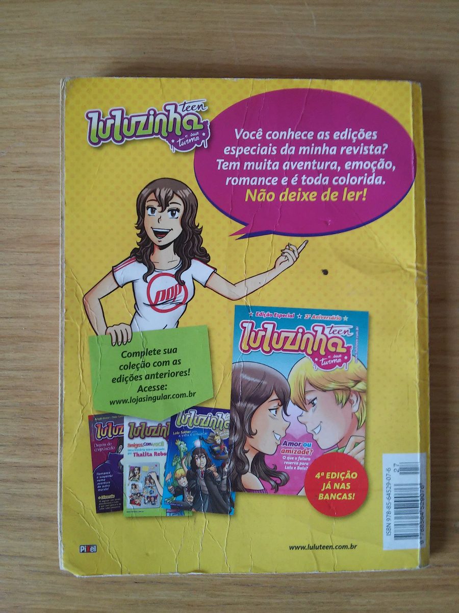 Hq Mangá Luluzinha Teen Nº 27