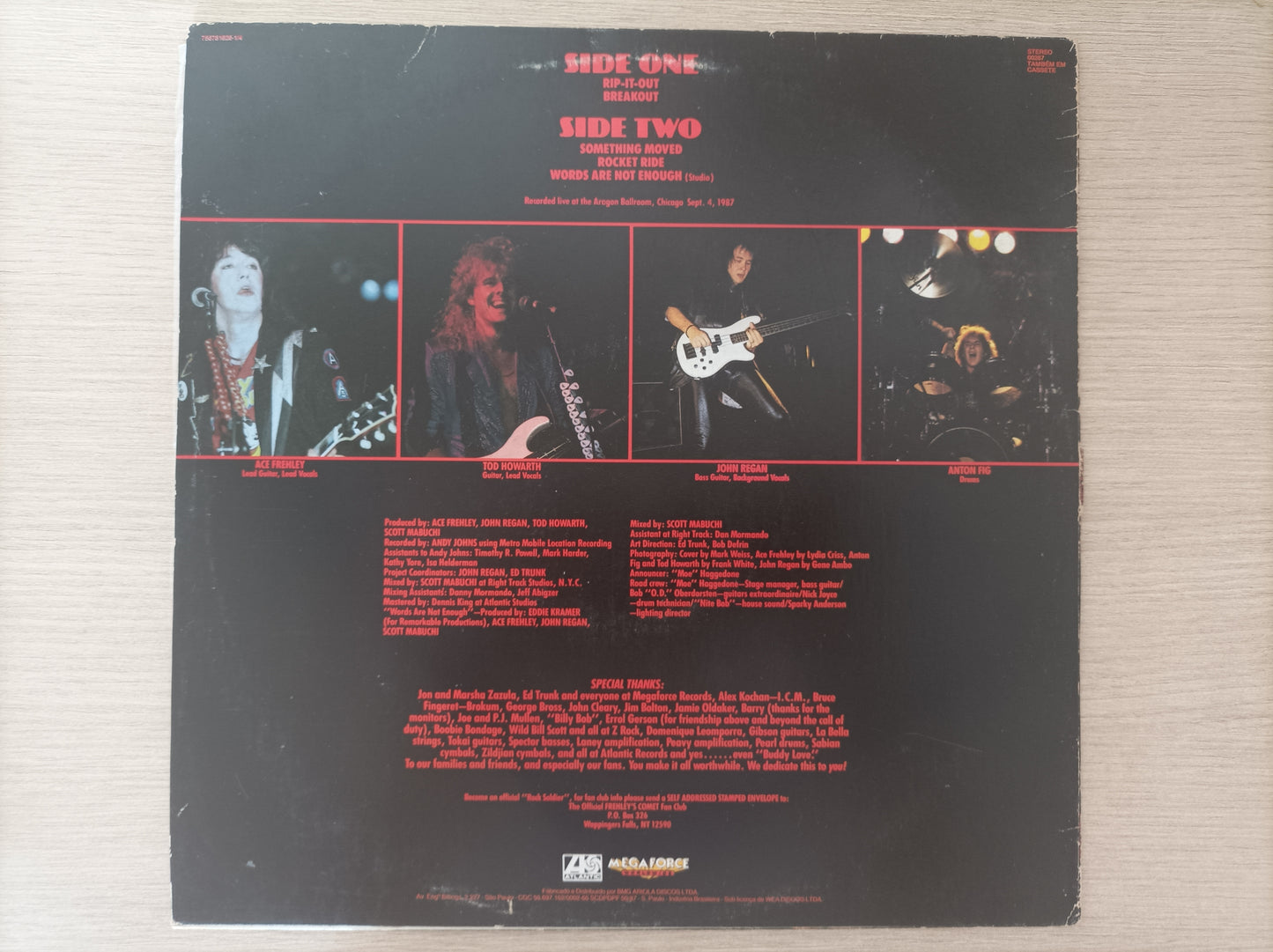 Lp Vinil Frehley's Comet Live + 1