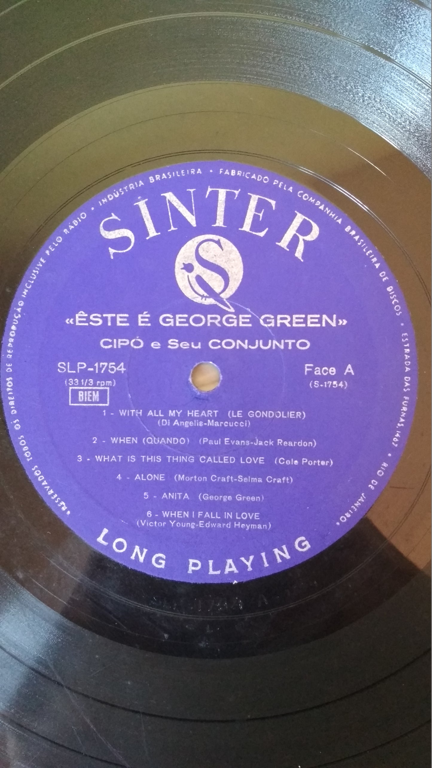 Lp Vinil George Green Este É