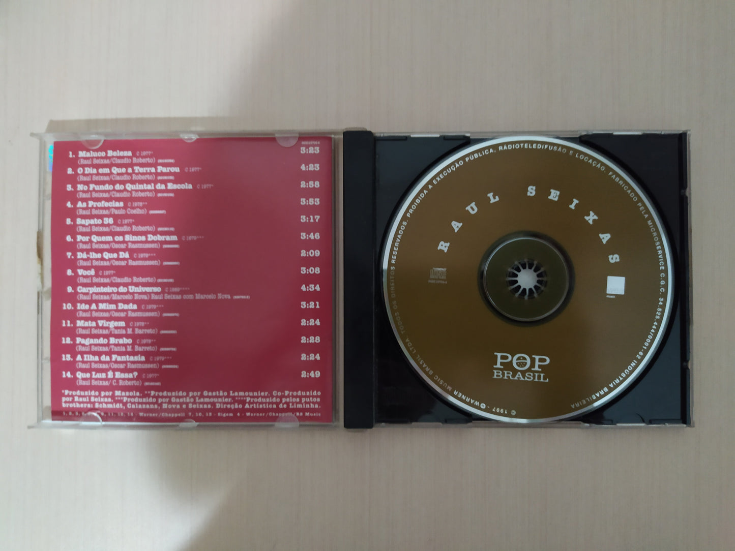 Cd Raul Seixas Pop Brasil