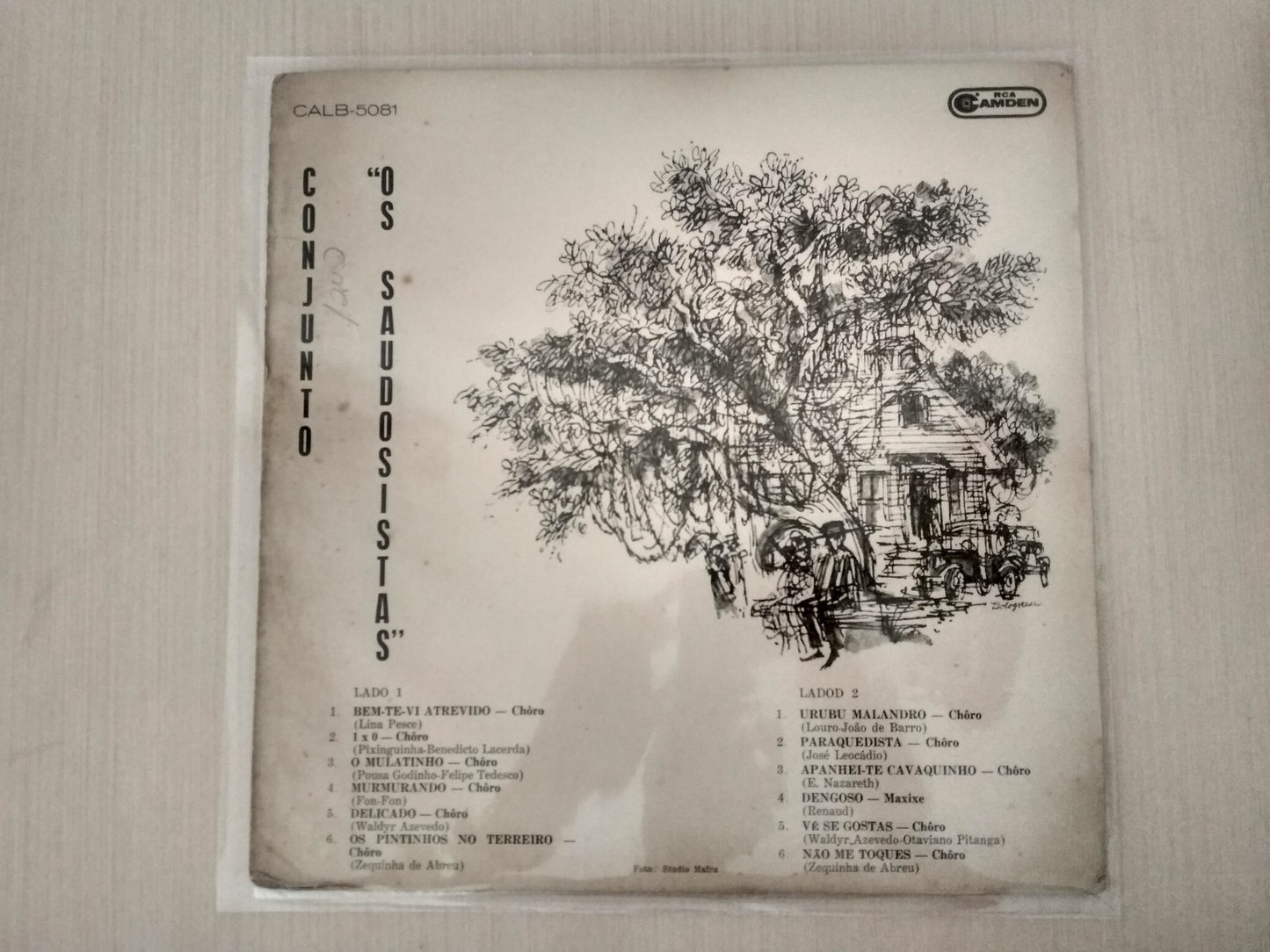 Lp Vinil Os Saudosistas 1963