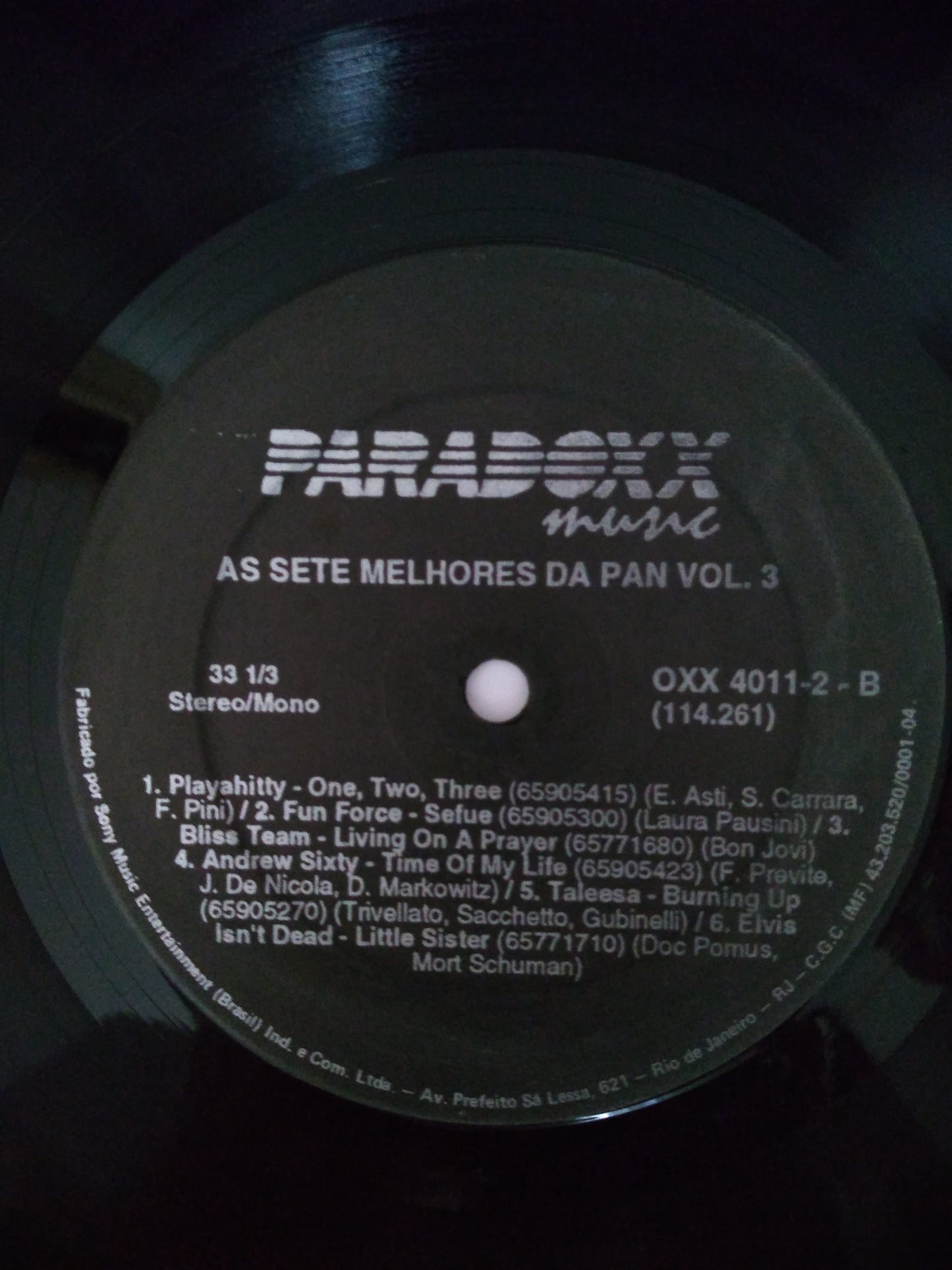 Lp Vinil Jovem Pan As 7 Melhores Volume 3