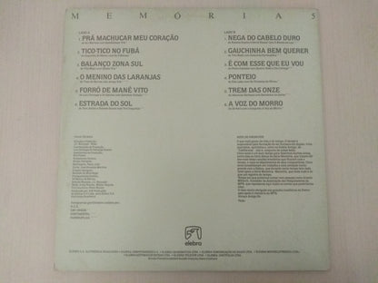 Lp Vinil Elebra Memória 5 Capa Dupla