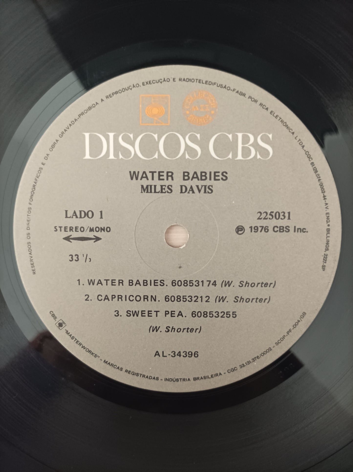 Lp Vinil Miles Davis Water Babies