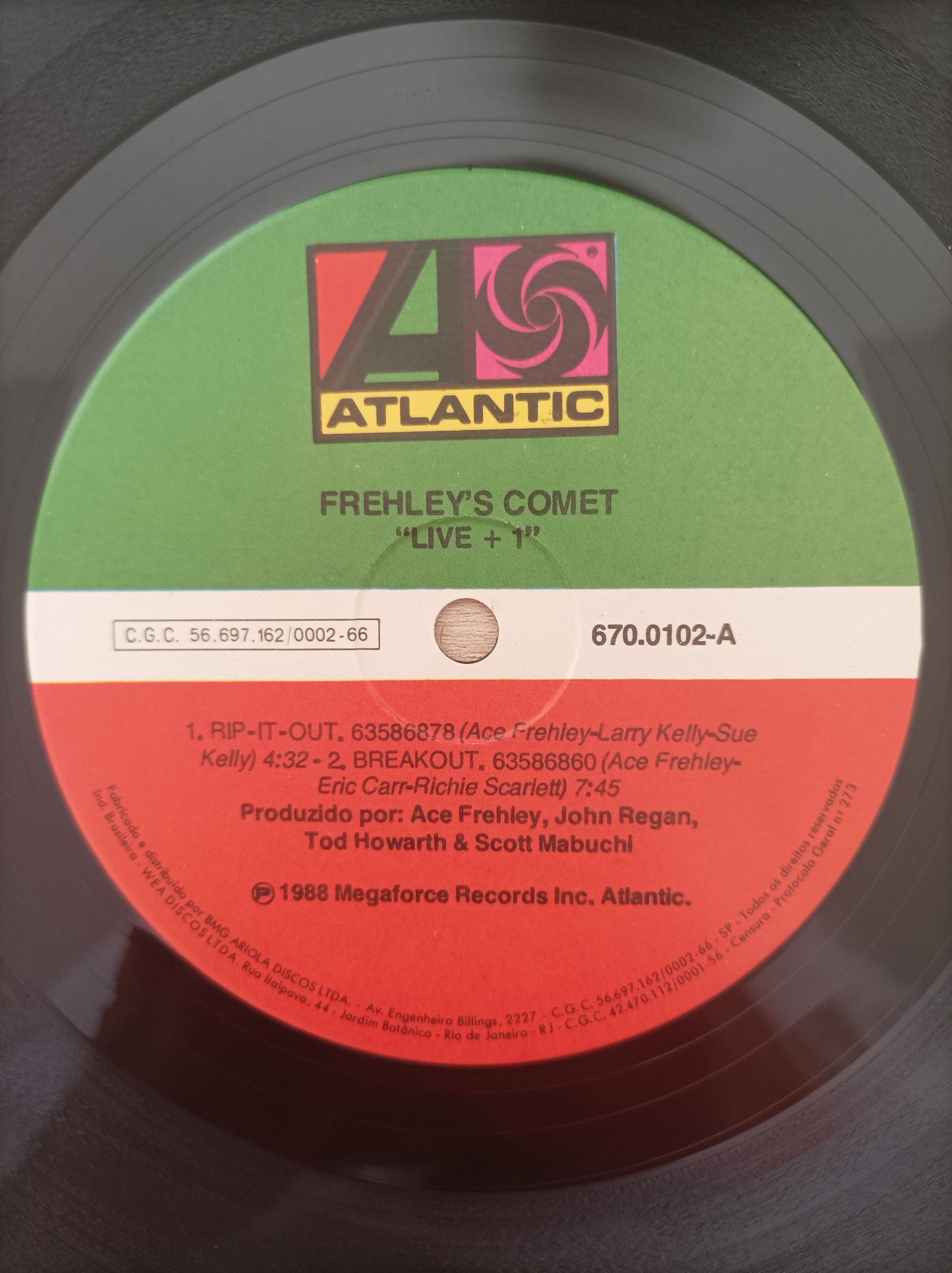 Lp Vinil Frehley's Comet Live + 1