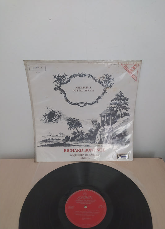 Lp Vinil Richard Bonynge Aberturas Do Século Xviii
