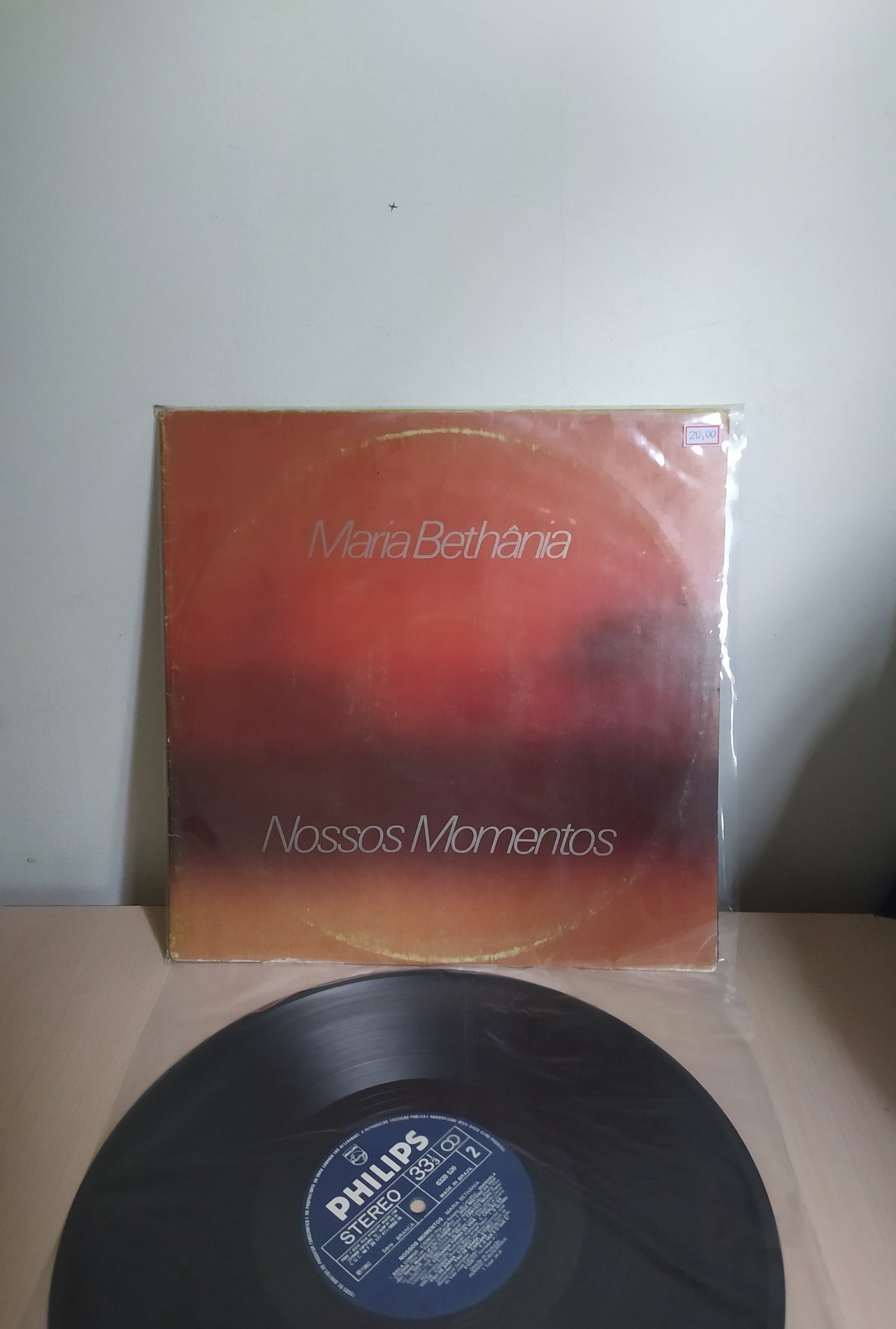 Lp Vinil Maria Bethânia Nossos Momentos