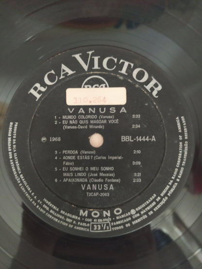 Lp Vinil Vanusa 1968