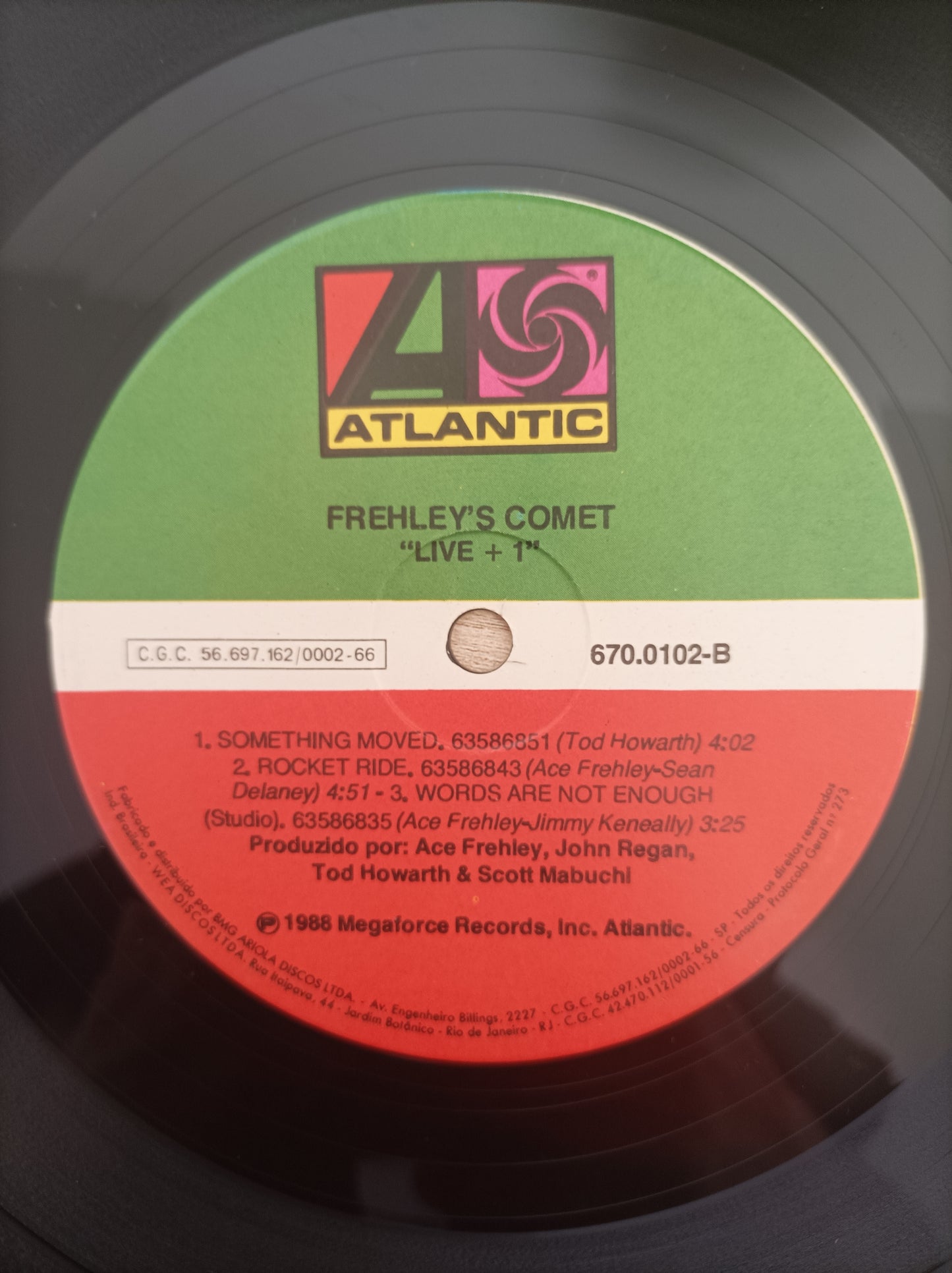 Lp Vinil Frehley's Comet Live + 1